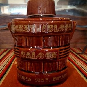 Vintage Ezra Brooks Virginia City Nevada Decanter